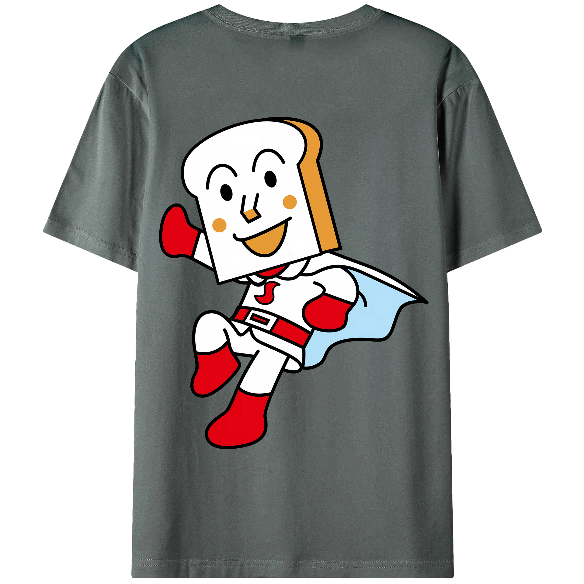 （画像用） アンパンマン Anpanman 綿100％ メンズ半袖Tシャツ（バックプリント） 通気性